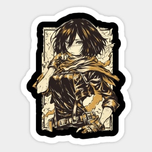 mikasa Sticker